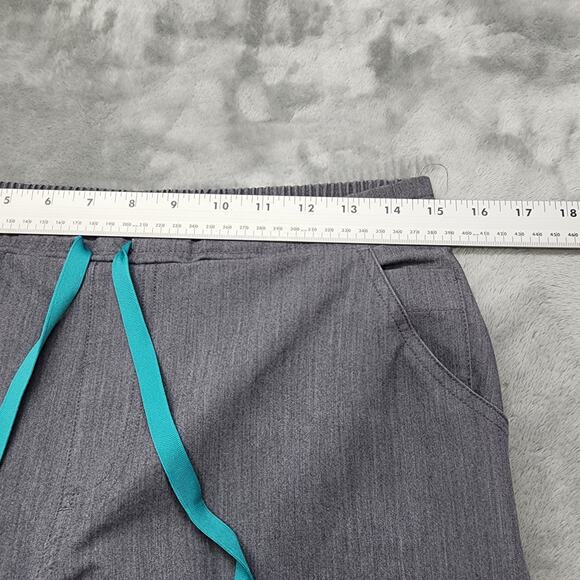 Figs Pants Womens S Gray Yola Skinny Straight Scrub Pant Uniform Medical Work - Picture 8 of 12